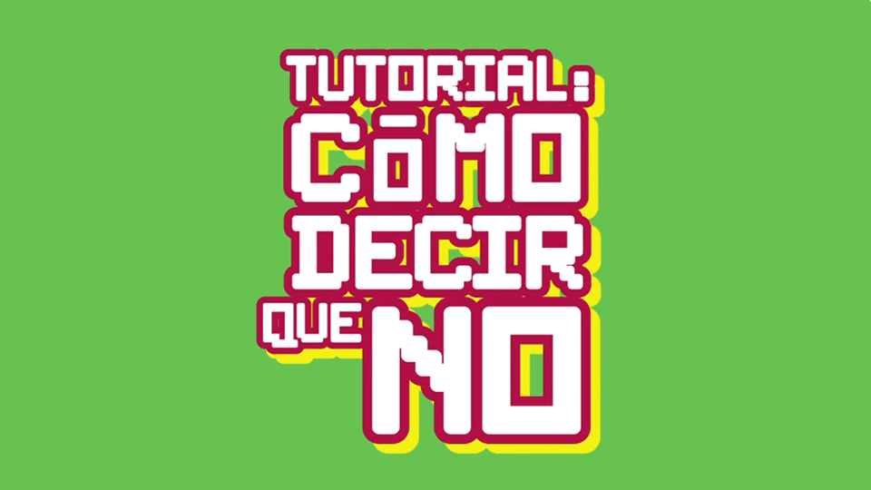 Decir que NO