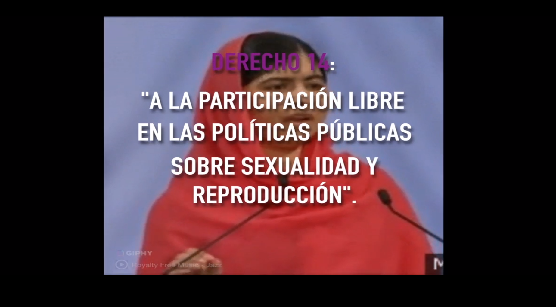 Derechos Sexuales de Adolescentes y Jóvenes .....Derecho 14.....